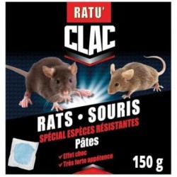 CLAC Rat-souris resistant pate 150g - Image 3