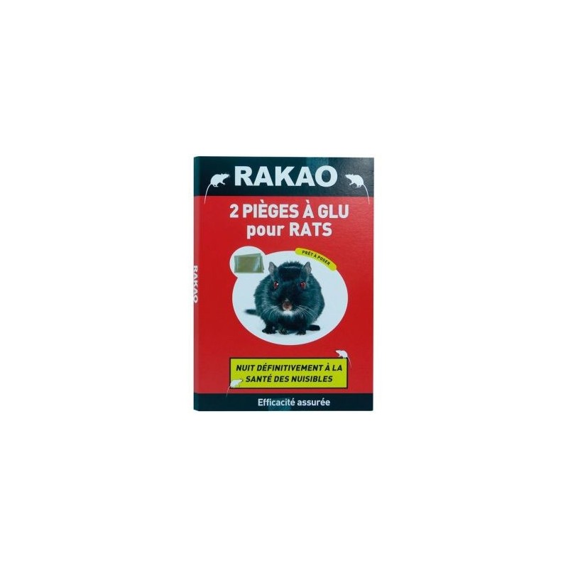 RAKAO Glu anti rats Rakao lot de 2 plaques /nc