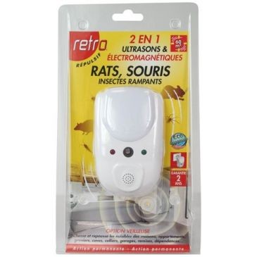 RETRO Retro ultrason et ondes electromagnet.rats souris insectes