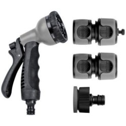 Kit avec pistolet multifonctions raccords universel 13-19mm