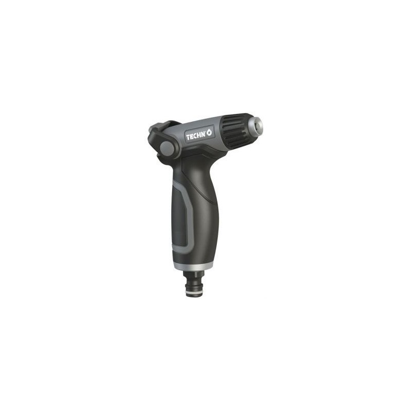 TECHNO Pistolet jet droit métal bi matiere techno régulateur