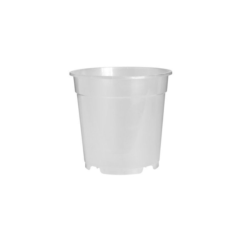 FLORUS Pot orchidée 15cm transparent