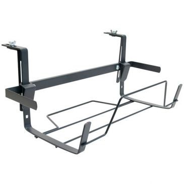 LOUIS MOULIN Support jardinière extensible fer plat 44 à 65x18cm anthra
