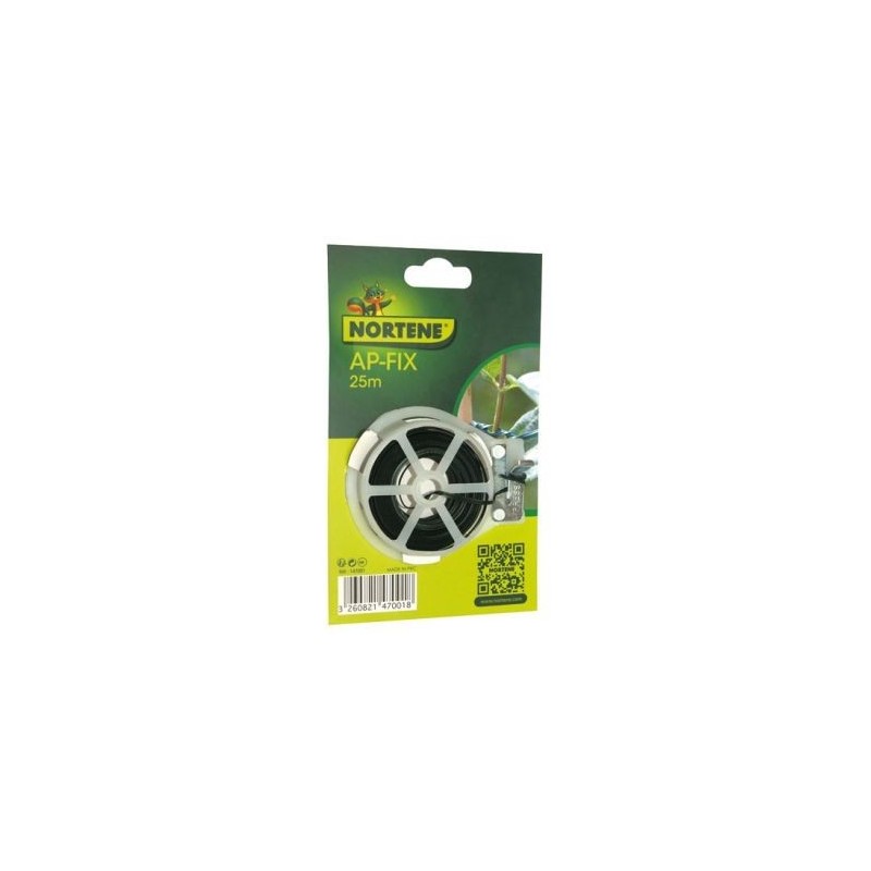 NORTENE Lien plastique armé vert 25m blister