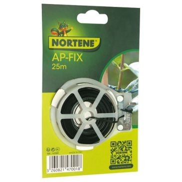 NORTENE Lien plastique armé vert 25m blister