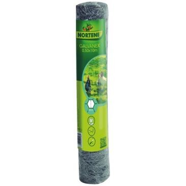 NORTENE Grillage galvanex maille 41 0m50x10m
