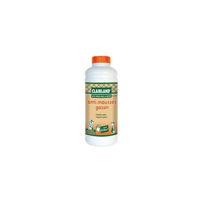 Clairland Biocontrol Anti-mousses gazon concentré 1l