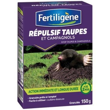 Fertiligene Anti taupes/campagnols granulés PAE 150g /nc