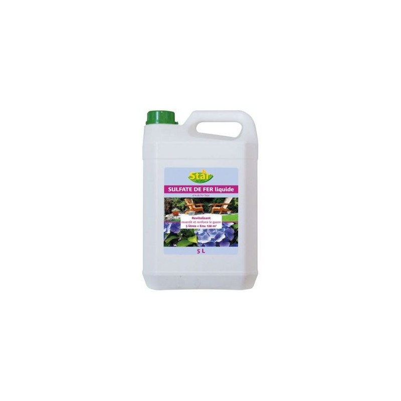 Star Jardin Sulfate de fer liquide 5l /nc