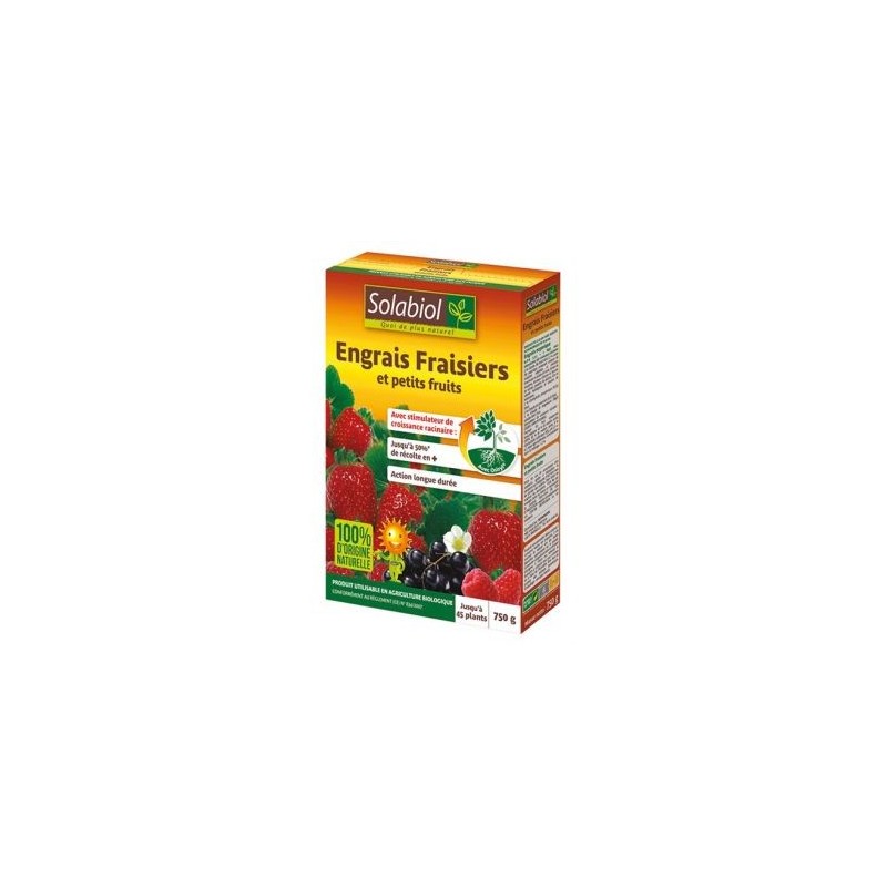 Solabiol Engrais fraisiers 750g /nc