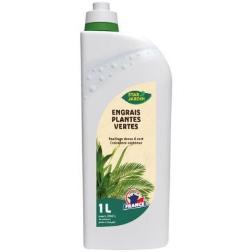 Star Jardin Engrais liquide plantes vertes 4.5.7 doseur 1l /nc