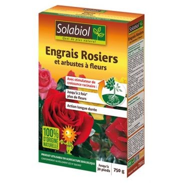 Solabiol Engrais rosiers et fleurs 750g /nc