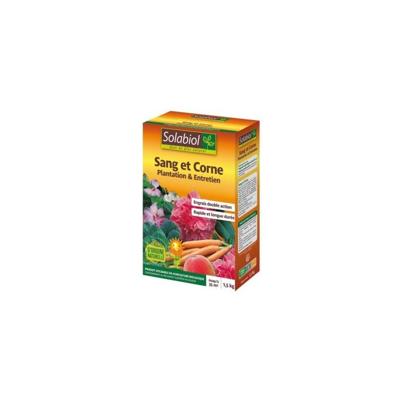 Solabiol Sang et corne 1.5kg /nc