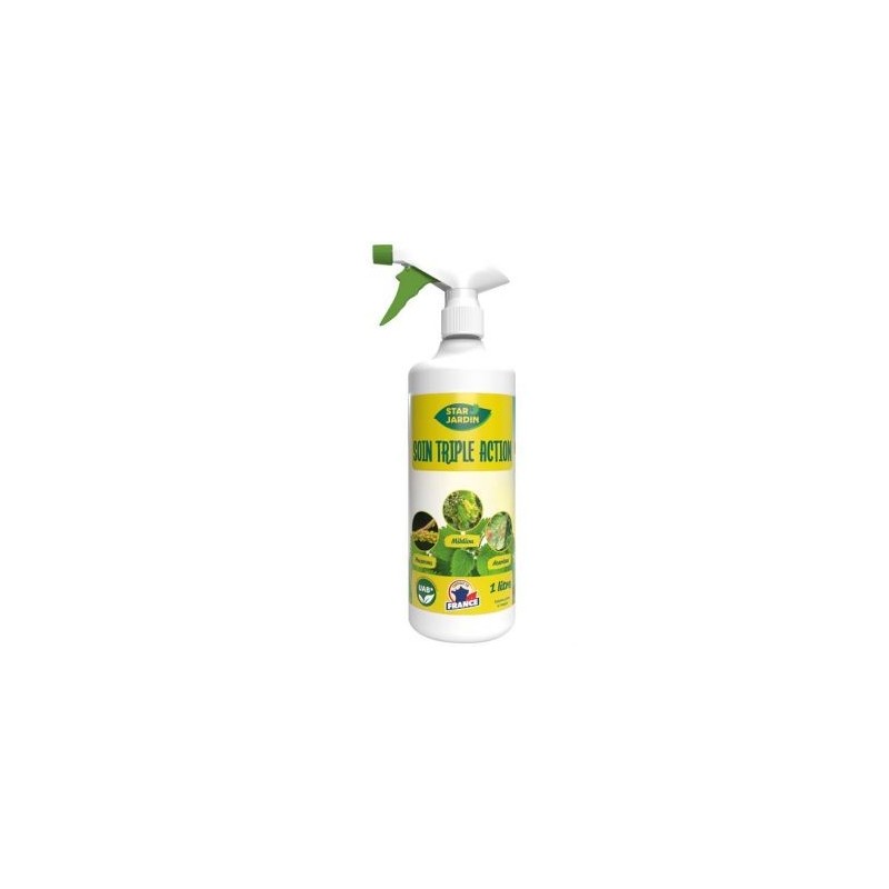 Star Jardin Soin triple actions insectes acariens maladies pae 1l