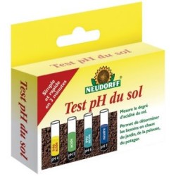 Kit test ph du sol