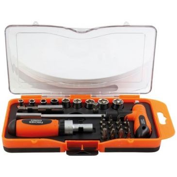 Fischer Darex Coffret de vissage et serrage 29 pièces