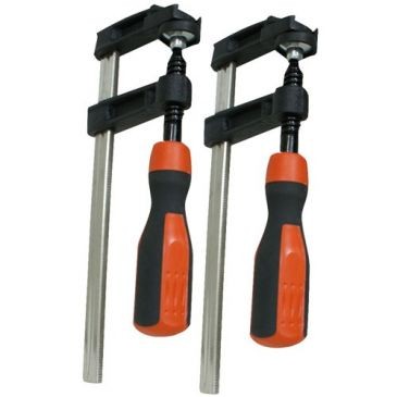 Fischer Darex Serre joint 150mm poignée bimatière lot de 2