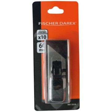 Fischer Darex Lame trapèze 60mm x10 blister