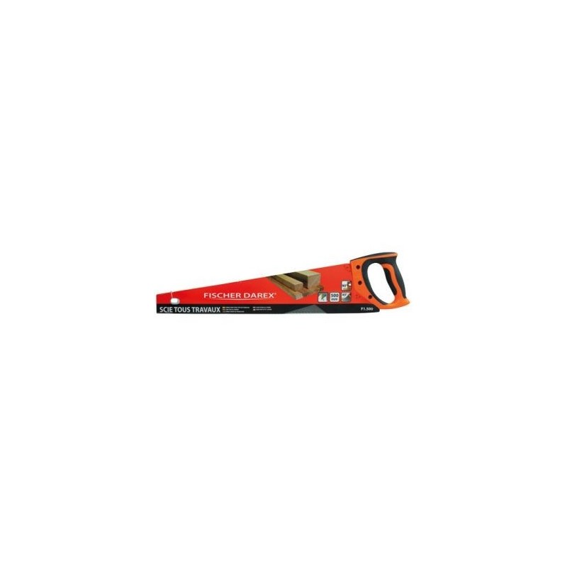 Fischer Darex Scie égoïne 2 angles 500mm