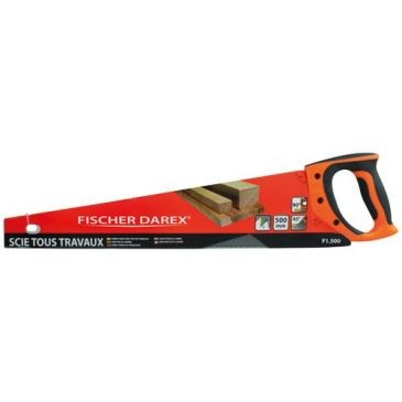 Fischer Darex Scie égoïne 2 angles 500mm
