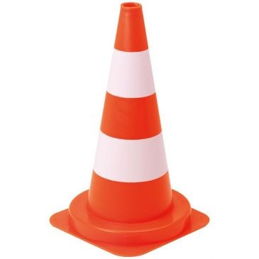VINMER Cône de signalisation de chantier 50cm
