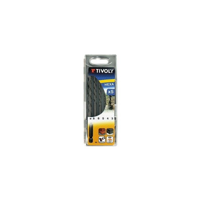 Tivoly Forets béton hexagonaux coffret de 5p.