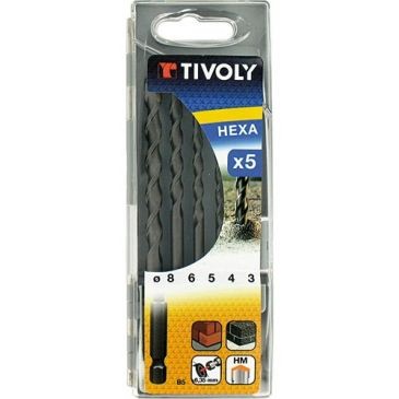 Tivoly Forets béton hexagonaux coffret de 5p.
