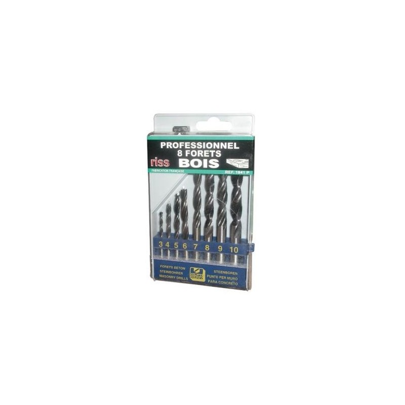 RISS Forets bois 8p. coffret plast sc