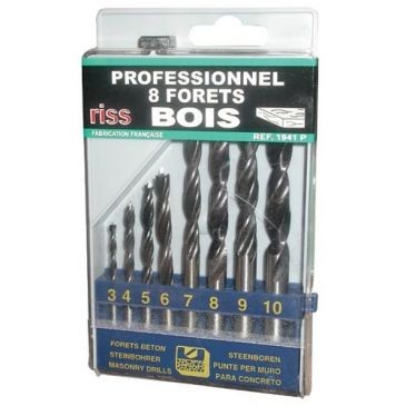 RISS Forets bois 8p. coffret plast sc
