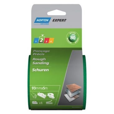 Norton Rouleau norgrip 93x5m g. 80 expert
