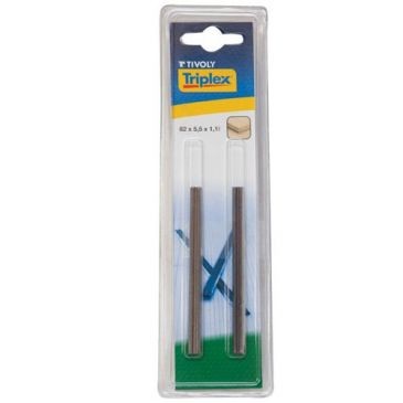 Tivoly Lame rabot réversible blister de 2