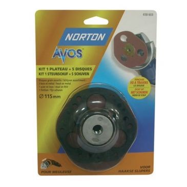 Norton Plateau avos +5 disques assortis