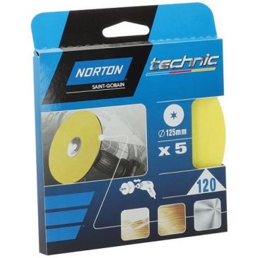 Norton Disque OBLONG 125x12 grain 120