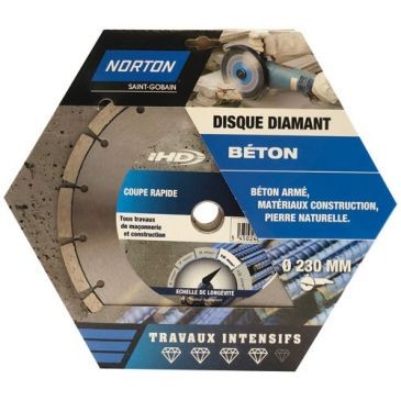 Norton Disque diamant intensif construction 230 IHD