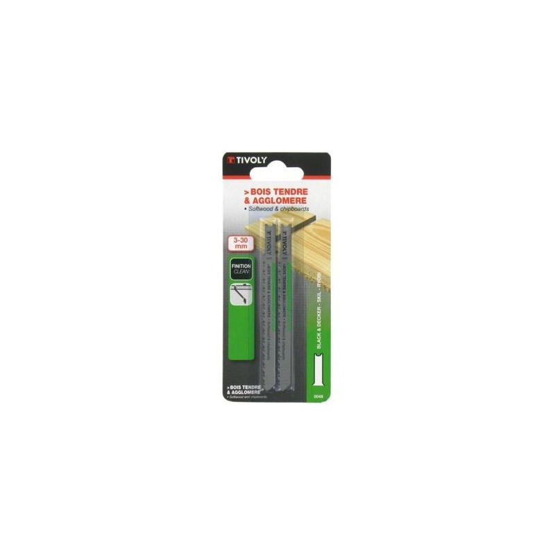Tivoly Lame scie sauteuse b&d bois        bl2