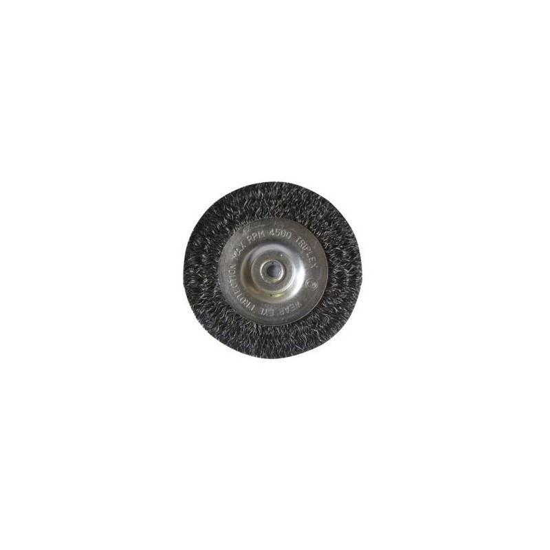 Tivoly Brosse circulaire 75mm acier vrac