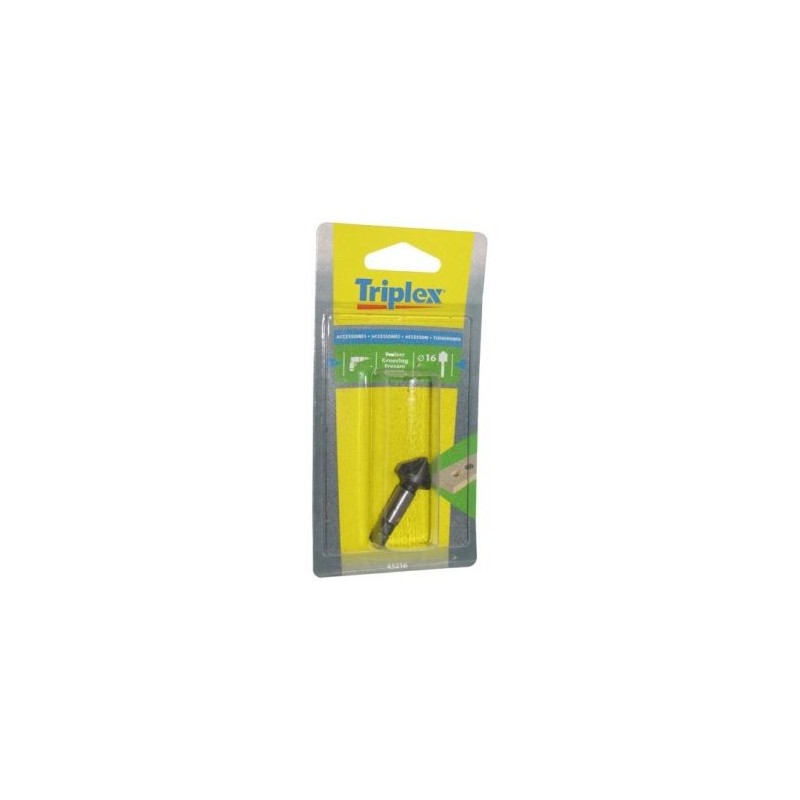 Tivoly Fraise encastrement d.16mm triplex