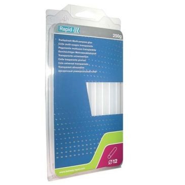 Rapid Colle transparente diam.12mm 190mm 250gr blister