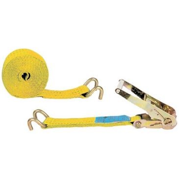 CHAPUIS Sangle crochet jaune tendeur cliquet 50mm 12m 2t uc1