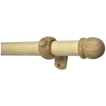 Mobois Kit bois 2m Ø28mm ogive sans anneaux brut