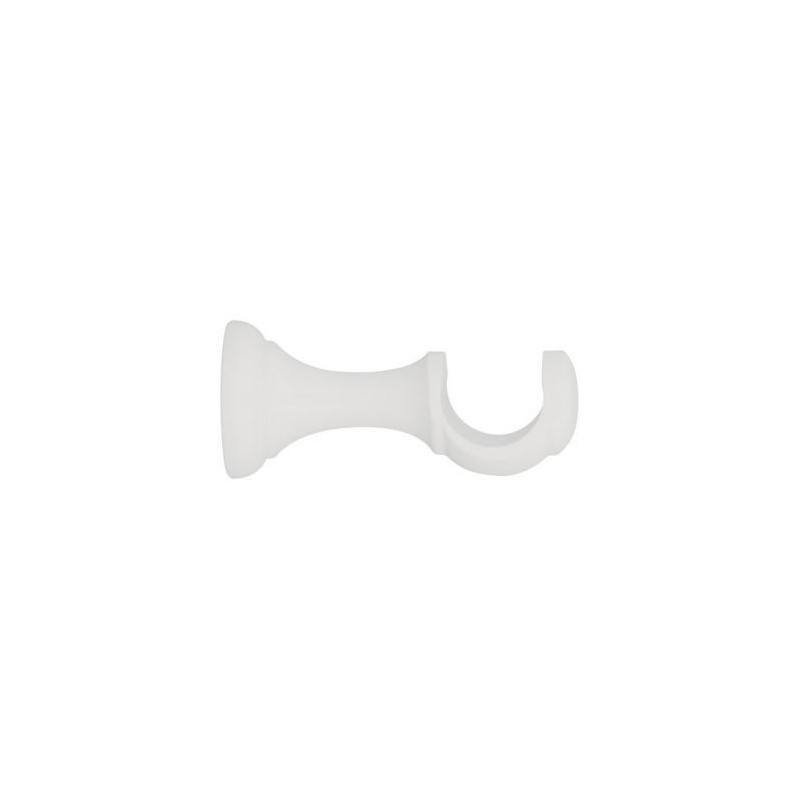 Mobois Support d.28 80mm bois laque blanc