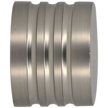 Mobois Embouts minium chrome mat d20 x2
