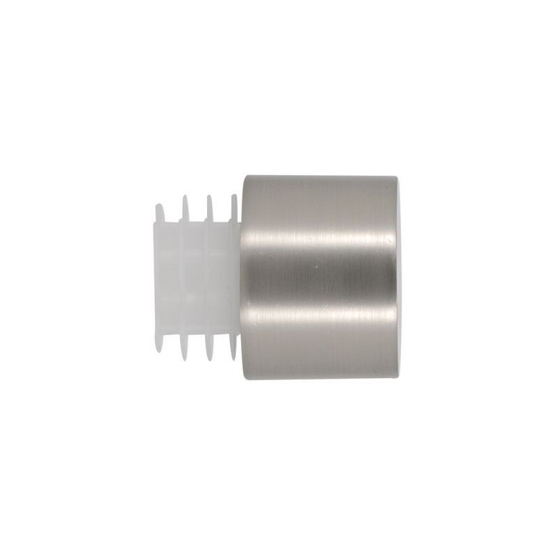 Mobois Embout bouchon easy fix ø28mm chrome mat x2