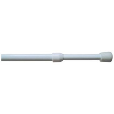 Mobois Tringle autobloquant blanc 40/60cm