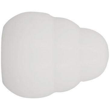 Mobois Embouts a gradin d20 laque blanc x2