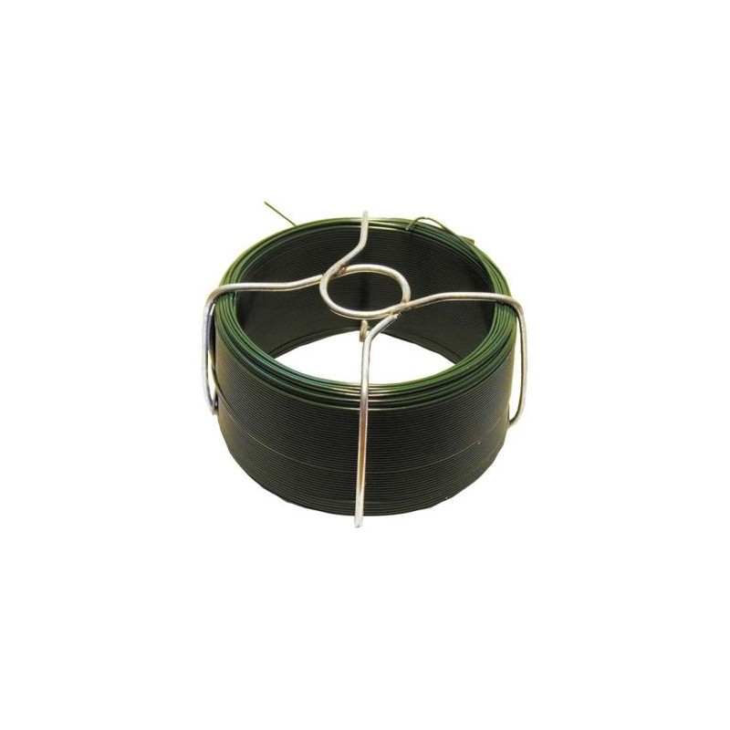 CHAPUIS Fil acier plastifie vert ø 1.4mm x30m