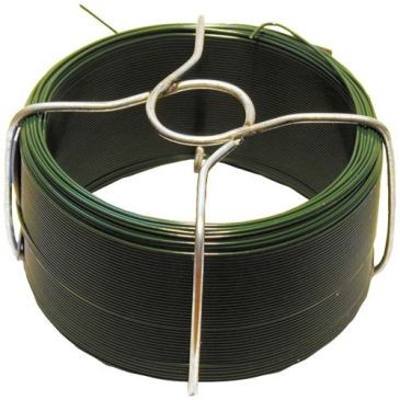 CHAPUIS Fil acier plastifie vert ø 1.4mm x30m