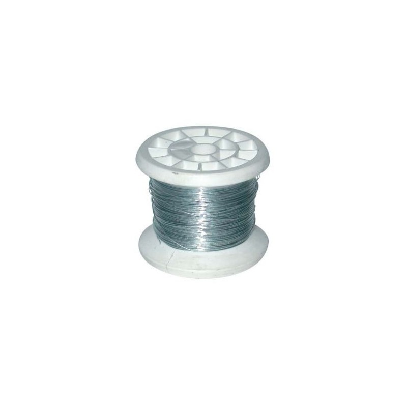 Inconnue Fil carcasse zinc bobinot 50grs. ø20 mm