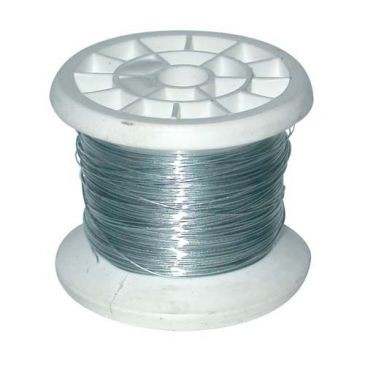 Inconnue Fil carcasse zinc bobinot 50grs. ø20 mm