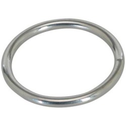 Anneau soudé acier zingué Øfil 8mm Øint.74mm uc1